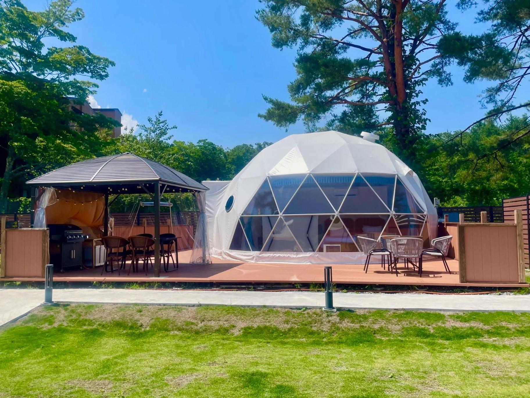 Gramercy Village 山中湖 Glamping &Sauna Yamanakako Extérieur photo